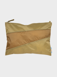 Susan Bijl the new pouch moss/camel large