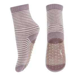 MP Denmark Vilde socks with anti-slip elderberry