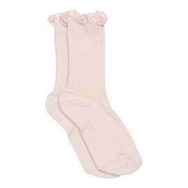 MP Denmark Julia socks with lace cherry blossom
