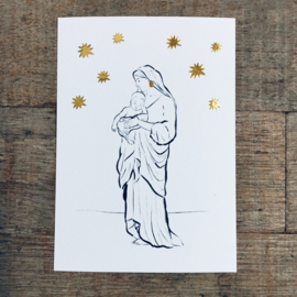 Amber de Vreng- Holy Mary card A6