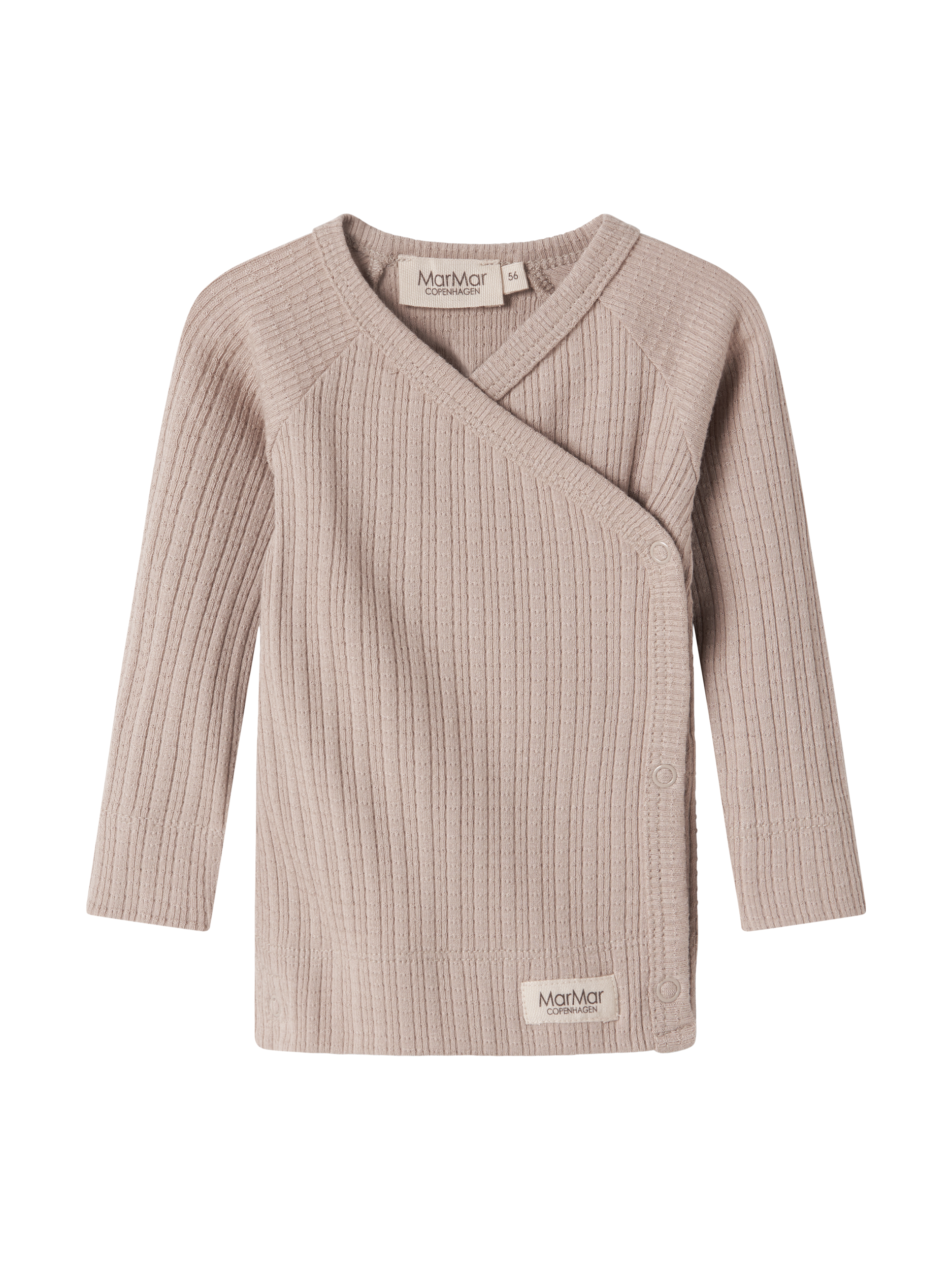 MarMar Tut Wrap LS Modal Pointelle Soft Beige