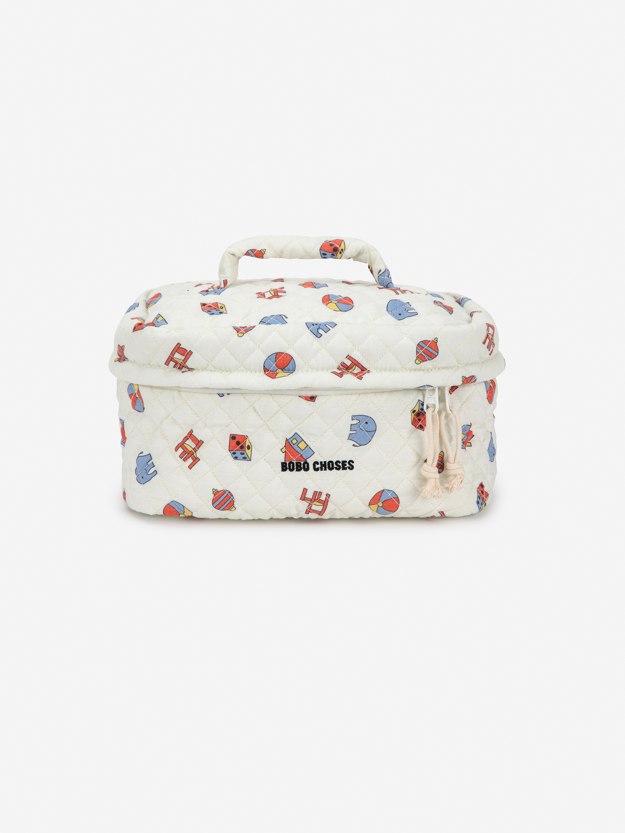 Bobo Choses Toys all over quilted pouch