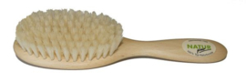 Popolini baby brush nature pig bristels/beech wood