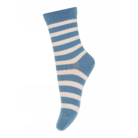 MP Denmark Elis socks cotton provincial blue