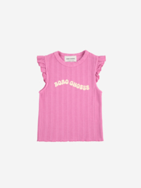 Bobo Choses Wavy ruffled T-shirt
