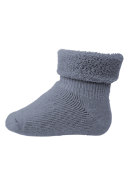 MP Denmark wool baby socks stone blue