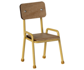 Maileg Chair, Mouse - Yellow