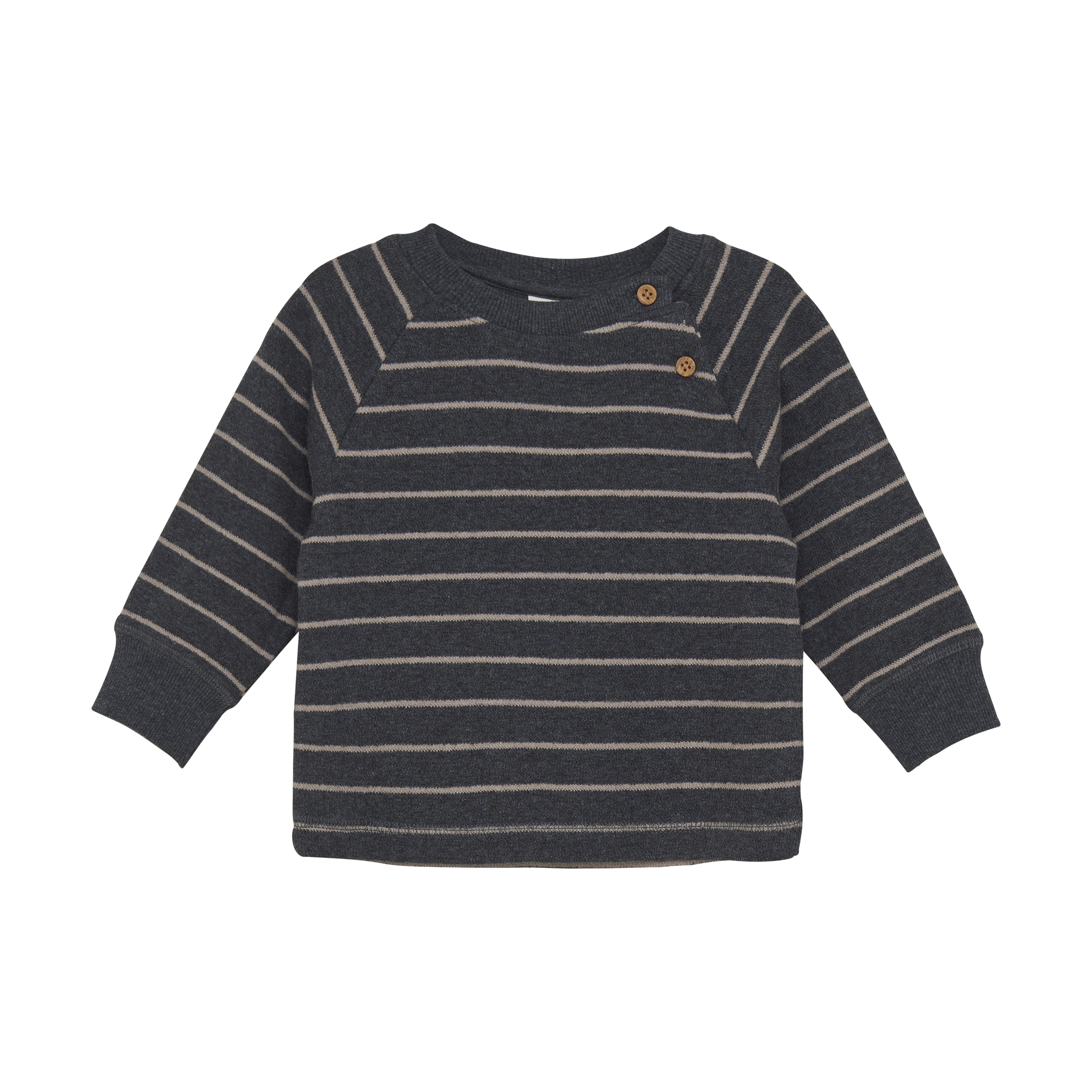 Enfant Sweatshirt LS Stripe Ebony