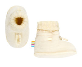 Joha 100% wol sleeping booties  naturel