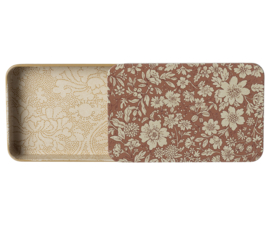 Maileg Metal box w. sliding lid, Blossom - Heather