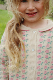 Konges Slojd Belou knit cardigan, rose