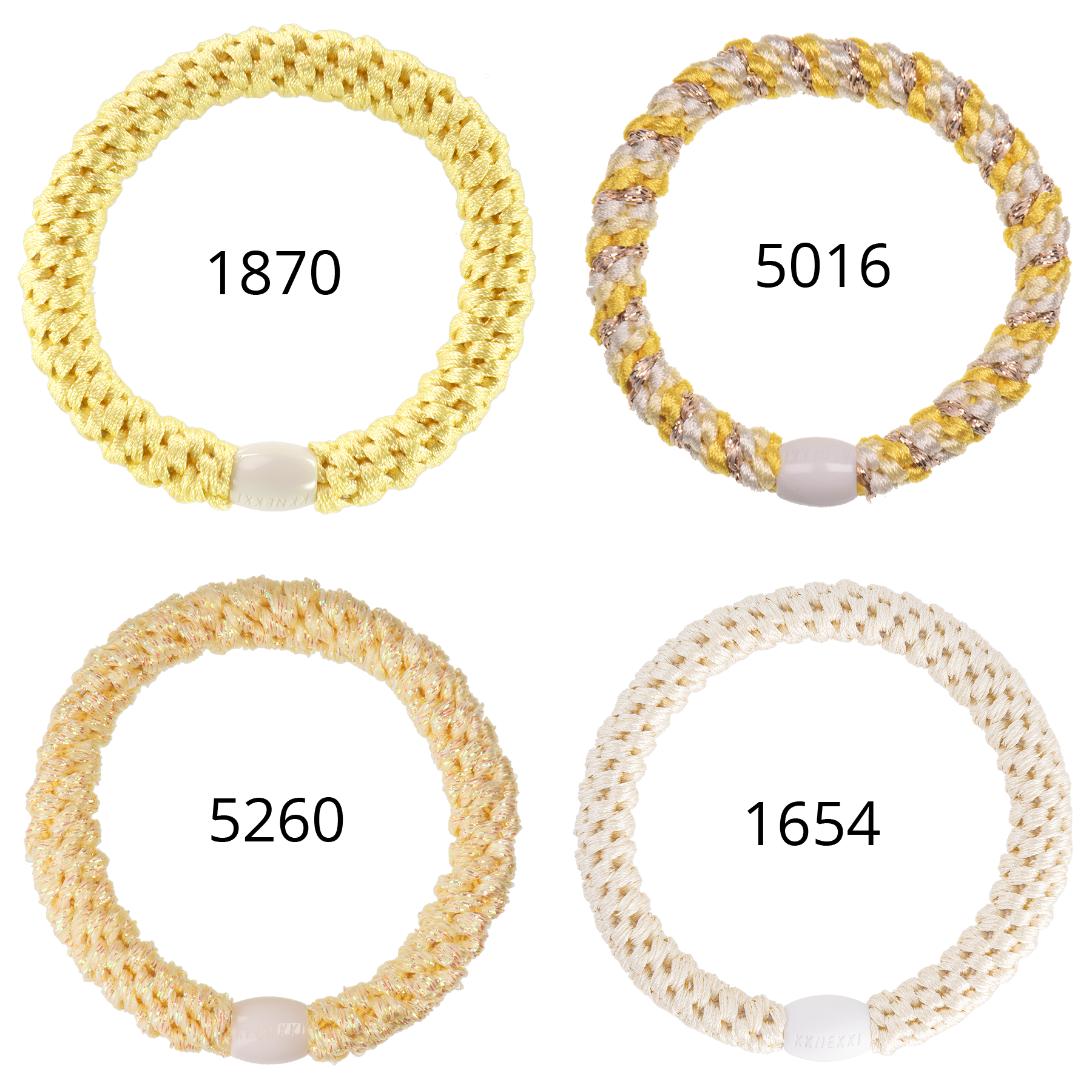 Kknekki KKNEKKI Bundle 48• 4pcs yellow