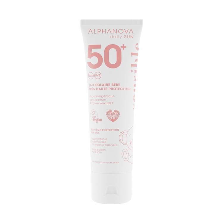 Alphanova Daily Sun - Baby Sun Milk Spf50+ Sensitive 50ml