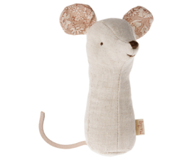 Maileg Lullaby friends Mouse rattle- nature