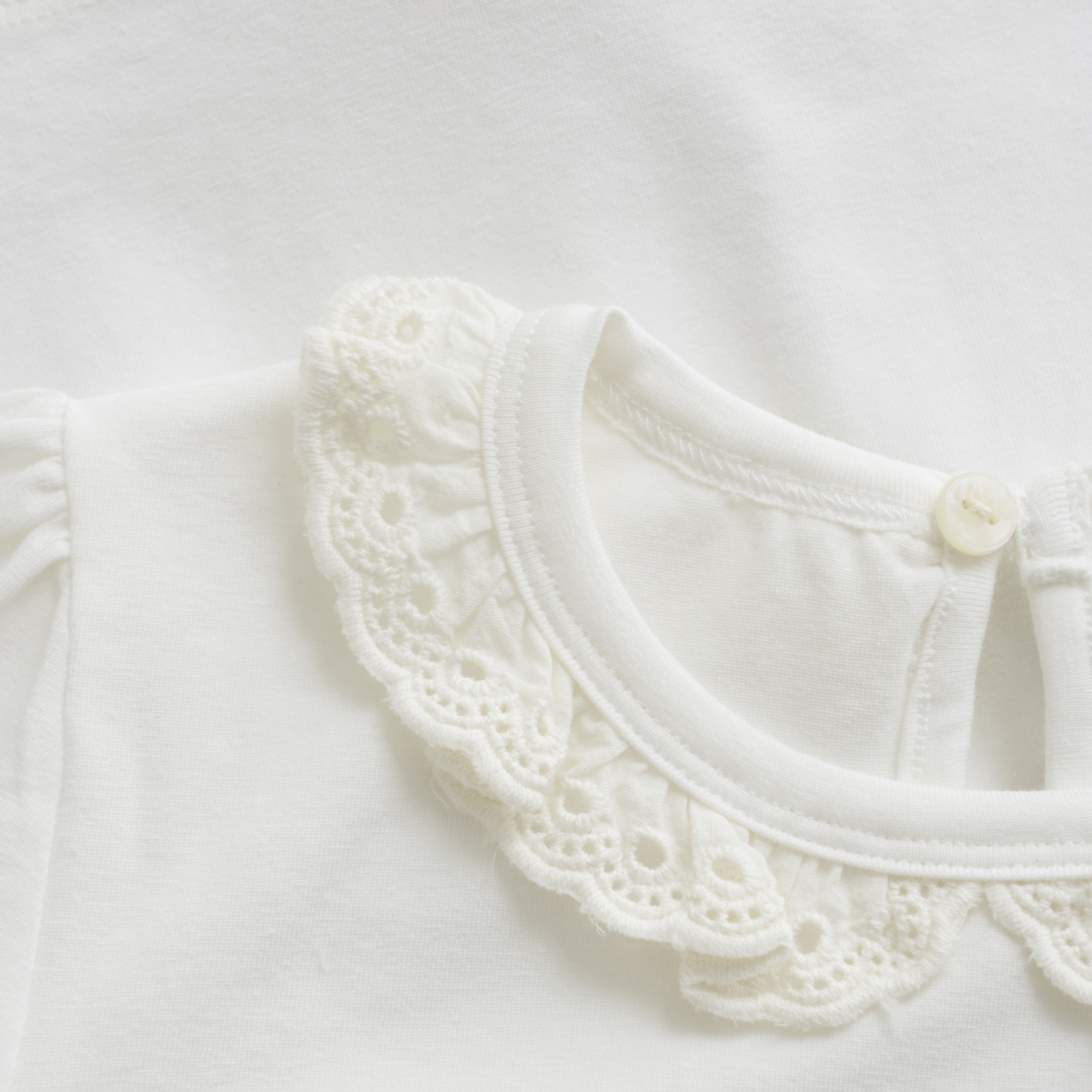 Enfant T-shirt LS Egret