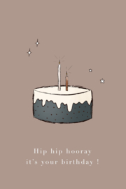 Studio Hygge & Styrke 'hip hip hooray it's your birthday' 