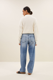 By Bar Boxy Beau cotton pull-over off-white