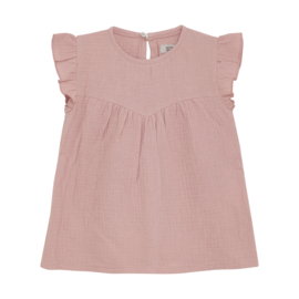 Huttelihut Blouse, Muslin Ash Rose