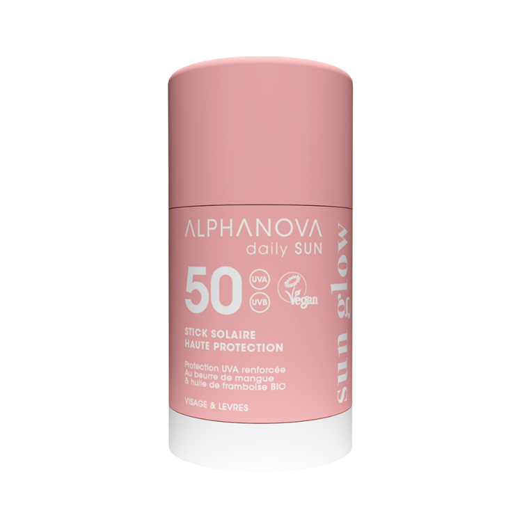 Alphanova Daily Sun - Face Sun Stick Spf50 Sun Glow 17ml