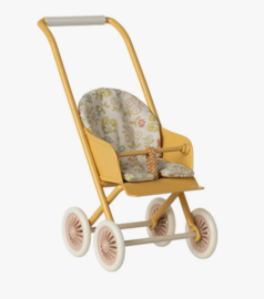 Maileg stroller micro yellow