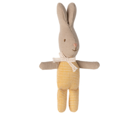 Maileg Rabbit, My - Yellow check