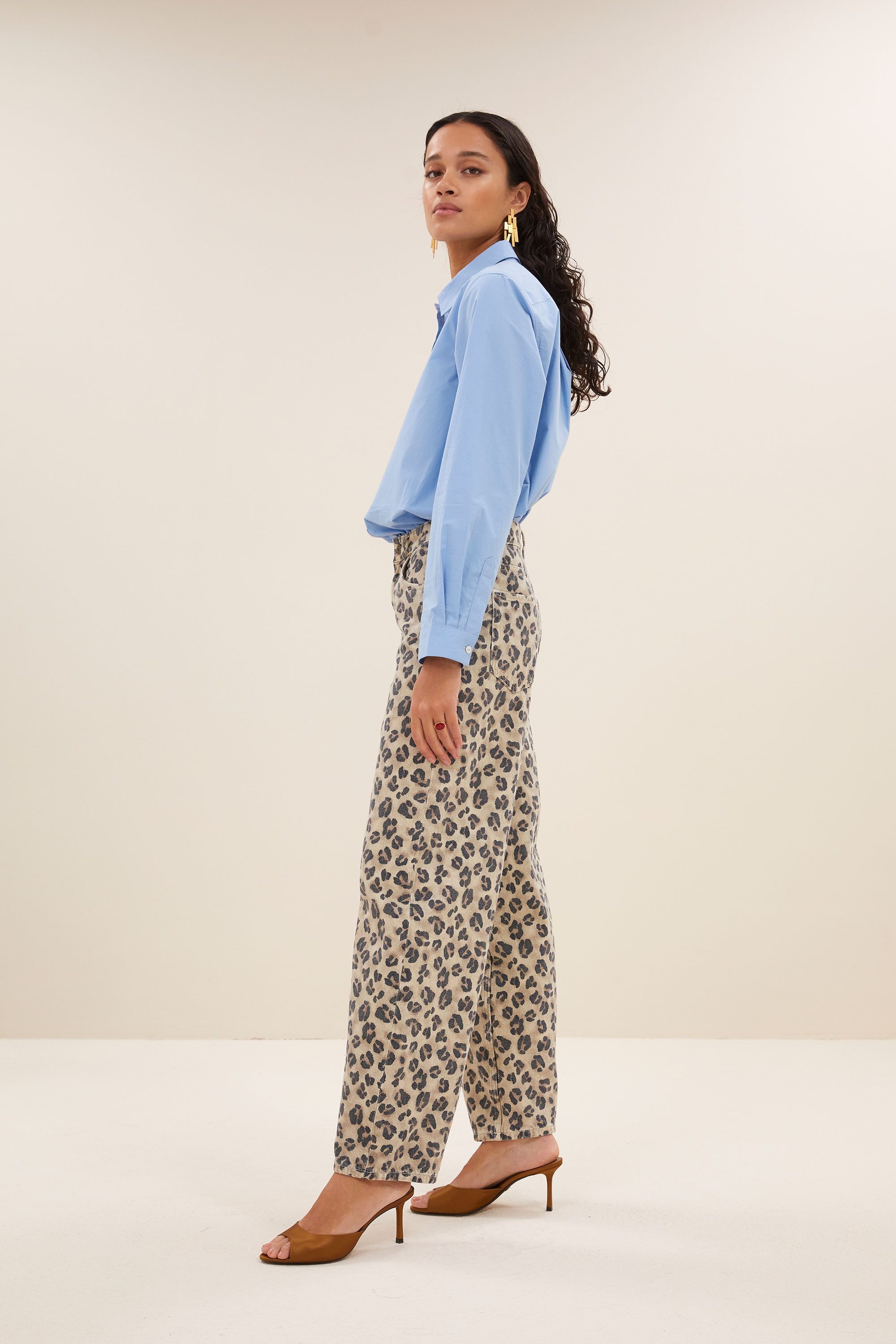 By Bar Lew cheetah pants cheetah print