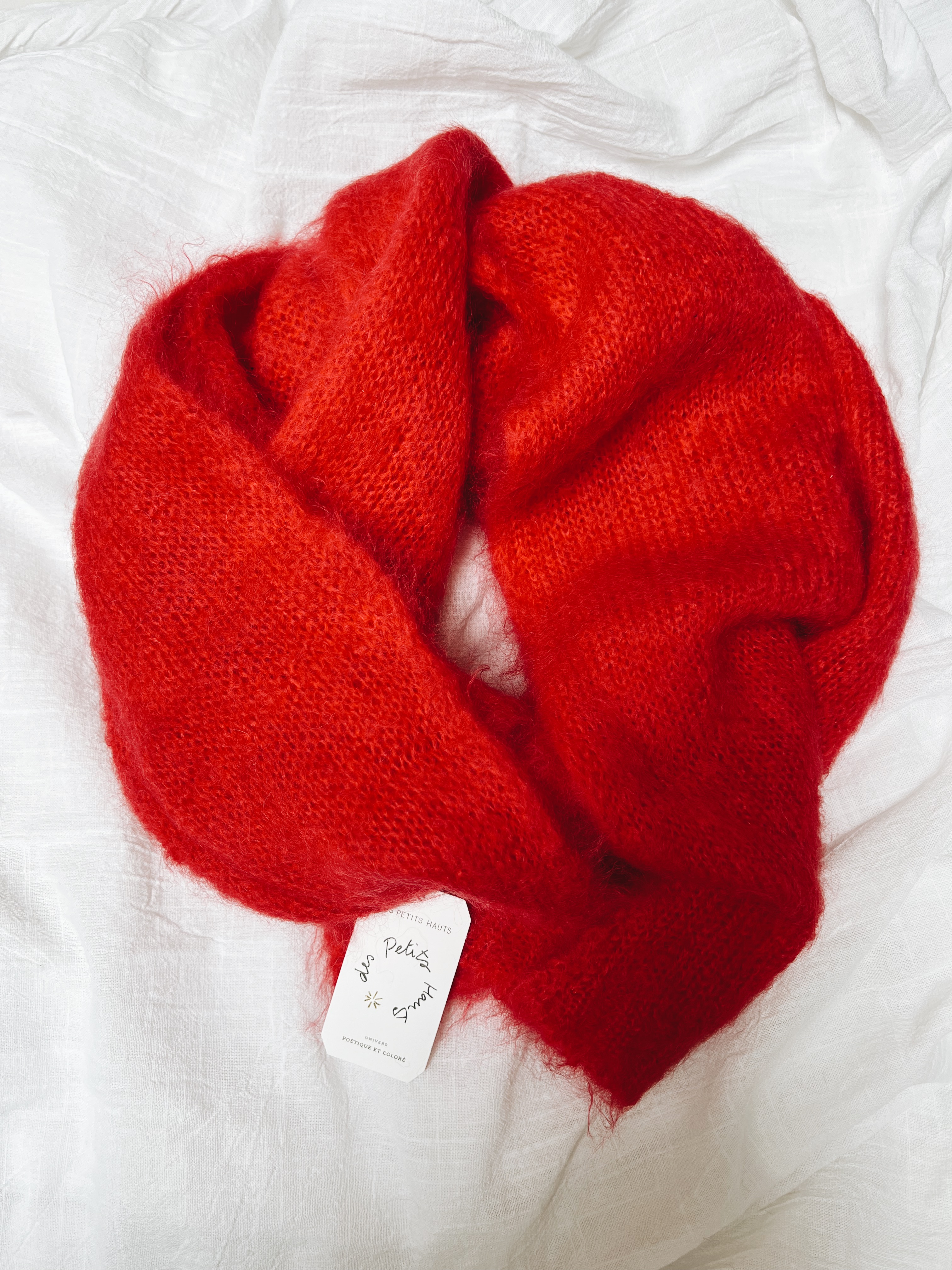 Des Petits Hauts CHARLETTE Echarpe CARMIN