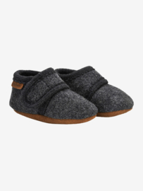 EnFant baby wool slippers dark grey melange