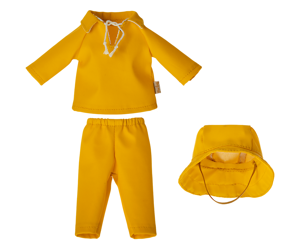 Maileg Rainwear with hat Teddy dad