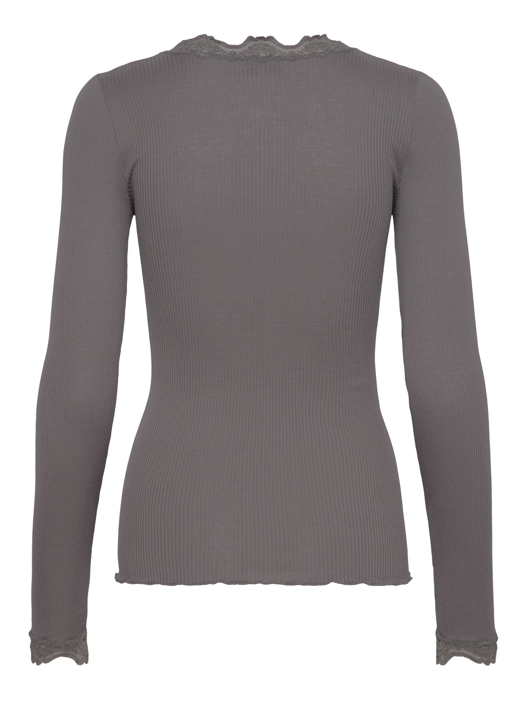 Rosemunde RWBabette LS Regular Lace T-shirt December sky