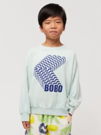 Bobo Choses shadow sweatshirt navy blue