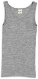 Engel dames hemdje wol en zijde light grey mélange