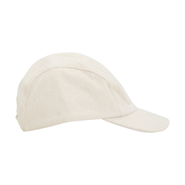Huttelihut Cap Linen Denim  Irish Cream