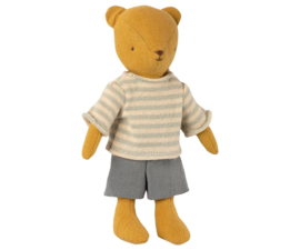 Maileg- blouse en korte broek voor teddybeer mama 