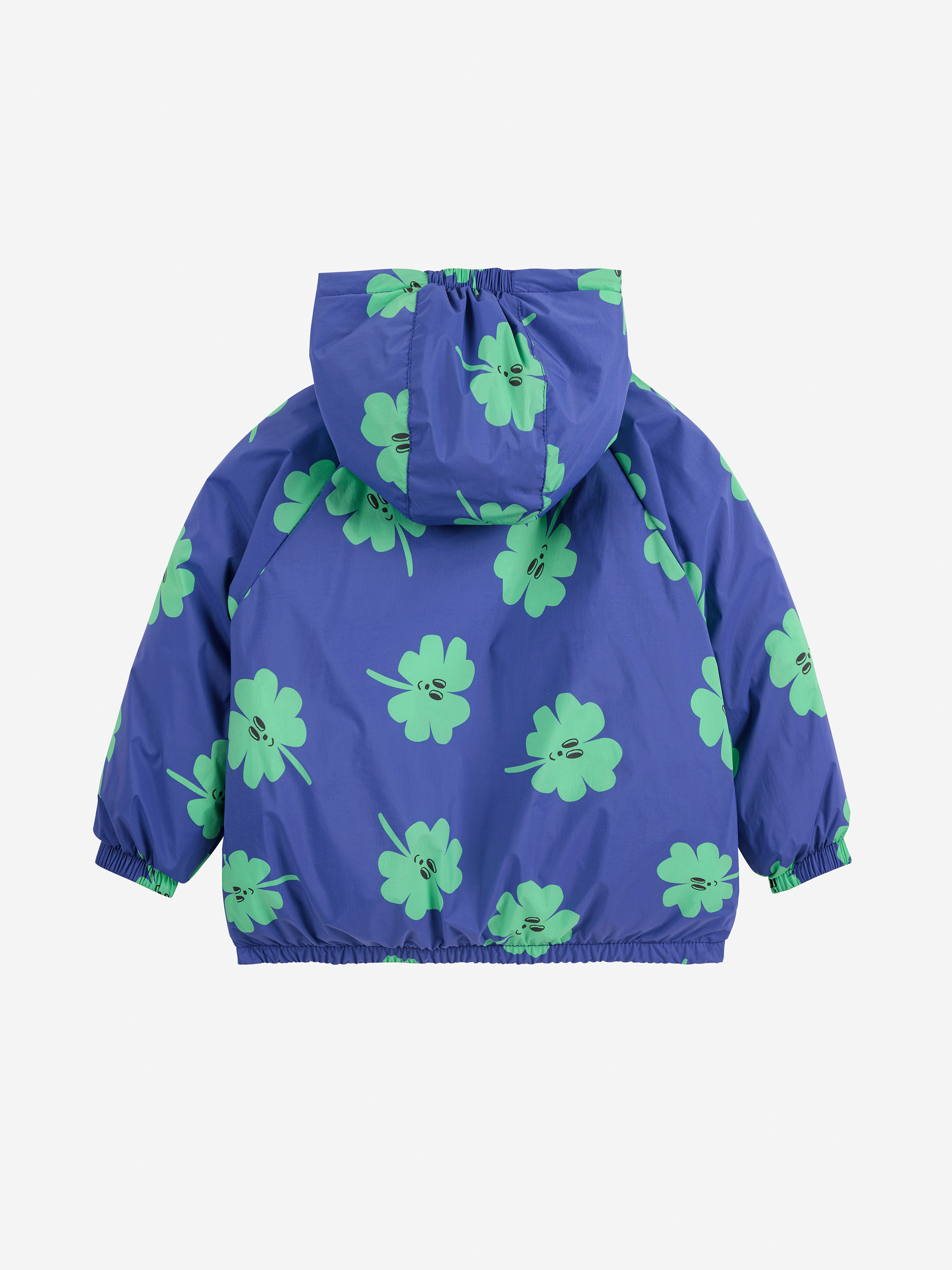 Bobo Choses Lucky Clover all over reversible jacket