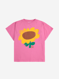 Wavy Bobo Choses Sunflower T-shirt fucsia
