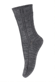 MP Denmark Bee socks dark grey melange