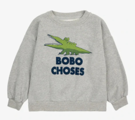 Bobo Choses talking crocodile sweatshirt 