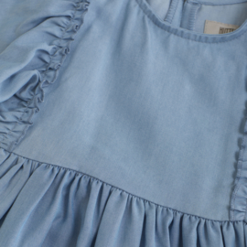HutteliHut Dress woven,  Soft chambray Blue