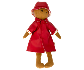 Maileg Rain coat w. hat, Teddy mum