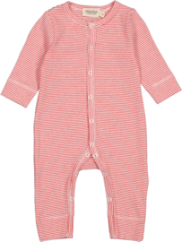MarMar Rukana, Modal Fine Rib, body and romper, Red Stripe