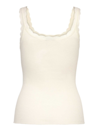 Rosemunde RWBaybay SL Regular Lace Top ivory