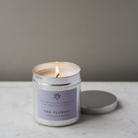 The Botanical Candle co T H E   F L O R I S T Summer Scented Aluminium Tin Candle