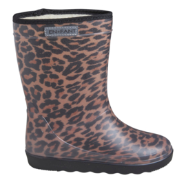 Enfant thermo winterlaars leopardo