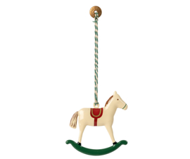 Maileg metal ornament rocking horse