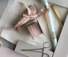 Maileg Gift wrap, Blossom rose - 10 m