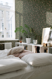 Robin Pieterse summer gray wallpaper climbing rose green