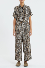 Lolly's Laundry Mathilde jumpsuit leopard print