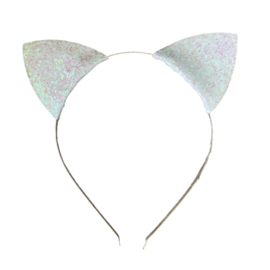 Ratatam Silver Cat Head Band