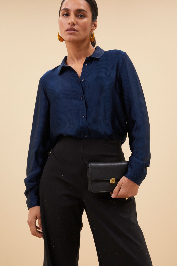 By Bar loua leather bag black